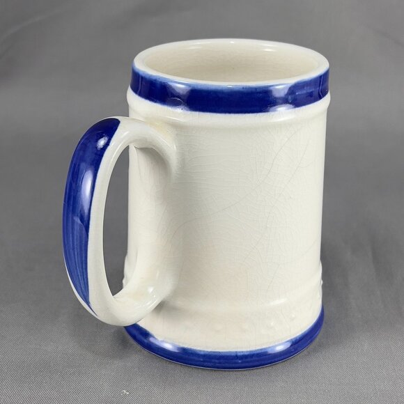 Vtg USS Yorktown CV 10 Coffee White Ceramic Mug Cup Charleston SC Souvenir Naval - Picture 3 of 12